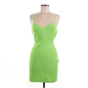 Endless Rose Lime Green Mini Dress